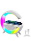 RGB Atmosphere Lamp, Color Changing Mood Light with Wireless Charger, 3 In 1 Dimmable Night Light