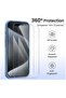 Compatible with iPhone 15 Pro Max Case Shockproof with 2 Screen Protectors, Liquid Silicone - 4