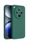 Oppo Find X8 Pro 5G 2024 Premium Soft Liquid Silicone Case Cover - Dark Green - 2