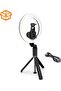 Selfie Stick with Ring Light, 2023 Model, 3 Color Modes, 9 Levels of Dimming, High Brightness - 6