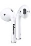 True Wireless Bluetooth Earpods Headset with Wireless Charging (White, Version 5.0) - 80 Hours Standby, 400mAh Charging Box