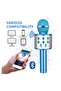 Wireless Bluetooth Karaoke Microphone, Rechargeable Kids Microphone Karaoke Machine - 2