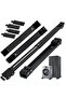 Universal Extendable Furniture Appliance Rollers (4 Pack) – Heavy-Duty Mover Tools with 24 Rollers & Brakes - 5
