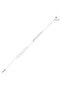F31 Handsfree Wired Single Side Earphone | Deep Bass Audio with Inline Remote & Microphone | Comfortable Fit, Durable Spring Cable – White - 2