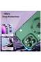 Magnetic Case for iPhone 15 Pro Max, Camera Lens Protector, MagSafe, Metallic Glossy Bumper, Green - 4