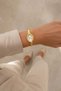 Besti̇e Women's Gold Steel Handcuff Watch Dial Geometric Oval Case Minimal Vintage Old Money Luxury Elegant Women's Wristwatch 2026 - 7