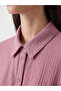 Women's Textured Shirt Tunic - 3