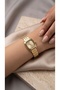 Royale Queen Women's Steel Watch Gold Color Vintage Square Oval Case Old Money Classic Elegant Stylish Women's Wristwatch Premium Luxury |   Limited Edition 2026 - 2