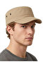 Gabardin Castro Hat - Military Style Cotton Unisex Cap