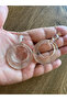 Acrylic Style Transparent Earrings - 4