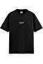 Men's / Women's Black Semi-Oversize T-Shirt 2Pac Back Printed T-Shirt Hiphop Printed Tshirt 1439 - 3