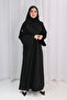 عباية كريب بقيطان اسود - 5