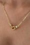Steel Special Collection Latch Crystal Necklace - 3
