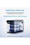 GLACIER 45L Dual-Zone Portable Car Fridge Freezer, 39H Off-Grid Cooling, Solar/AC/Car Powered Cooler Box - 3