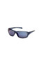 Shiny Blue Polarized Injected Male Sunglasses
