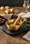 Gold Stainless Steel Mini Sauce Bowl for Serving and Presentation 13 cm