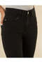Women Black Kick Flare Jeans - 4