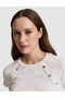 Ecru Extra Slim Fit T-Shirt 50319826-Vr019 - 2