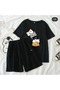 Unisex Oversize Shorts Set Short Sleeve T-Shirt Comfortable Fit Summer Casual Sports