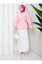 Terikoton Fabric - Corseted Waist with Corset Support - Women's Hijab Shirt - 6