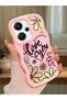 Redmi Note 13 Pro Plus 5g Compatible Case Camera Protector Pink Silicone Couple Phone Case Floral Pattern