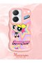Vivo Y27 Compatible Case Camera Protector Pink Silicone Couple Phone Case Powerpuff Pattern - 2