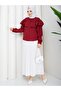 Women's Hijab Shirt with Cape Top Long Sleeves
