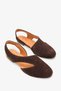 Valenza Women's Genuine Leather Casual Shoes - Brown Suede - 2