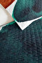 Geometric Green Modern Young Room Single Pique Set - Tile 160X220 cm Quilted Bedspread - 3