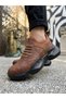 Ba0402 Laceless Comfortable High Sole Tan Men's Sports Shoes - 2