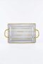 Small Metal Tray 24 X 42 cm - 3