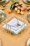 Butterfly Model Mirrored Napkin Holder Stainless Steel Luxury Napkin Box