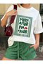 Women's More Amor Por Favor Printed Oversized T-Shirt - 2