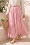 Lined Skirt 260148 - Pink - 2