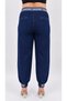 Plus Size Denim Wide Leg Women's Trousers - 3