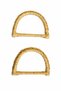 Bamboo-Rattan Bag Handle – Set of 2, Handcrafted Look, Durable Handle - Knitting, Macrame, and E