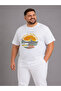 Large Size Cotton Comfortable Fit Daily Use Crew Neck Men's T-Shirt