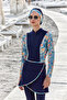 0764-328 Women's Body Hijab Set