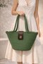 Sardinia Handmade Straw Tote with Lid Beach and Daily Bag Fashion in Summer - 2