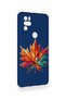Omix X300 Compatible Colorful Leaf Patterned Silicone Case - 3