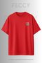 Premium Deer Printed I'M Okey Unisex Oversize Women's T-Shirt Men's T-Shirt Cotton Oversize T-Shirt - 3
