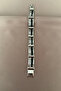 Single Black Stripe Detailed Men's Bracelet - 2