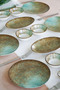 Hazar 16 Piece Porcelain Breakfast Set for 6 People