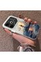 Tecno Pova 6 Compatible Silicone Edge Hard Back Case Couple Phone Case Tower Pattern - 2
