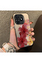 Tecno Spark 10 Pro 4g Compatible Silicone Edge Hard Back Case Couple Phone Case with Floral Pattern - 3