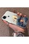 Realme C25 Compatible Silicone Edge Hard Back Case Couple Phone Case Tower Patterned - 2