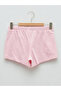 Girl's Printed Shorts with Elastic Waist - 2
