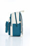 Vital Series Turquoise 5-Compartment Set of 2 Backpacks and School Bags Suitable for Primary and Secondary Schools - 4