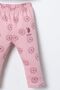 Embroidered Baby Girl Pink Long Sleeve Pajama Set Usb3250-C-V1 - 3