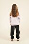 Girl's Embroidered Purple Long Sleeve Tracksuit Set Us2713-C-V1 - 4